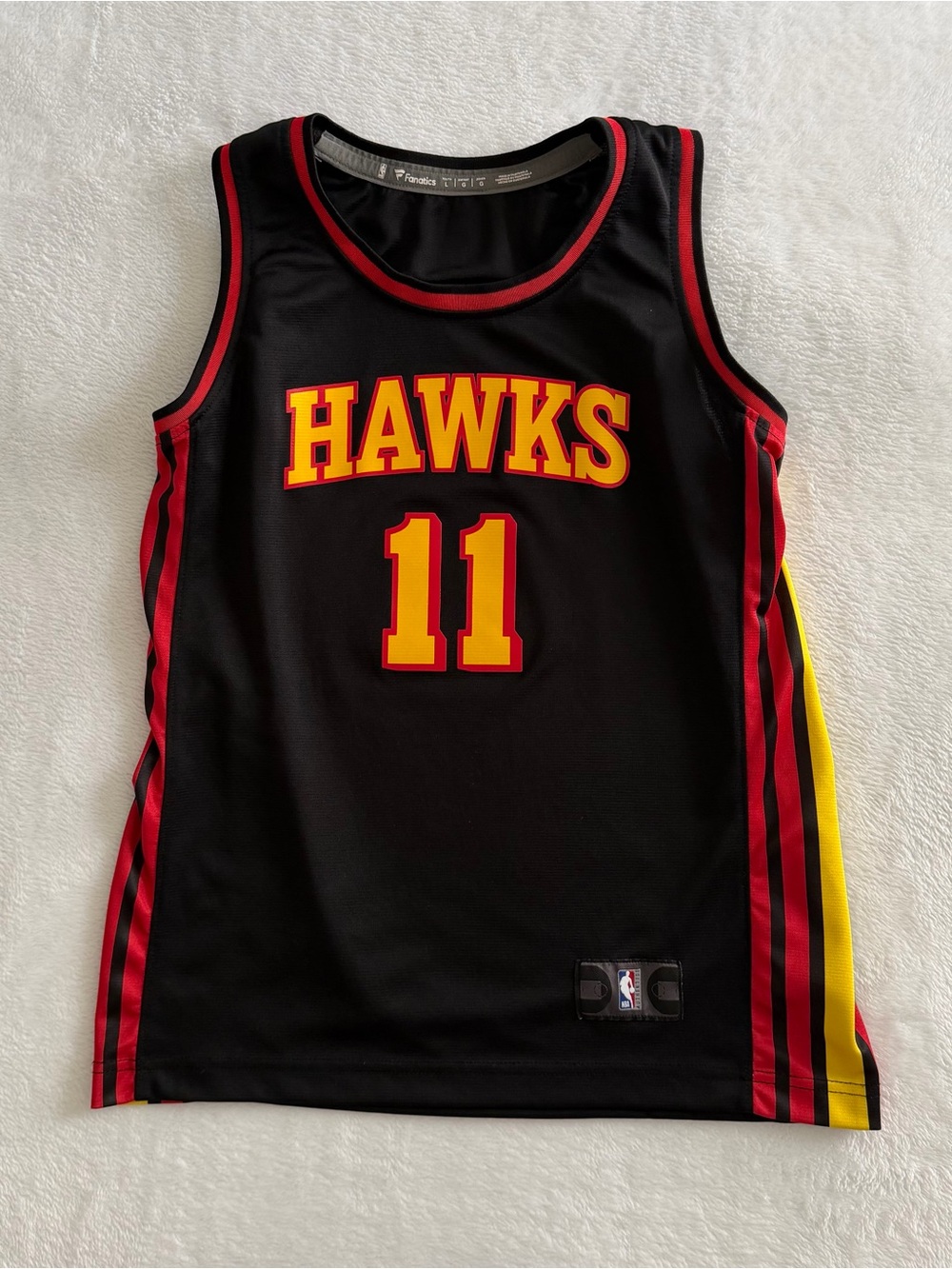 Fanatics NBA Atlanta Hawks Trae Young #11
Basketball Jersey Youth Large